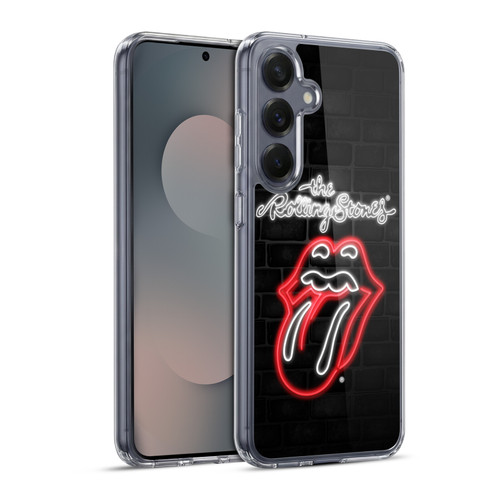 The Rolling Stones Licks Collection Neon Soft Gel Case for Samsung Galaxy S25+ & MagSafe