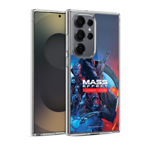 EA Bioware Mass Effect Legendary Graphics Key Art Soft Gel Case for Samsung Galaxy S25 Ultra & MagSafe