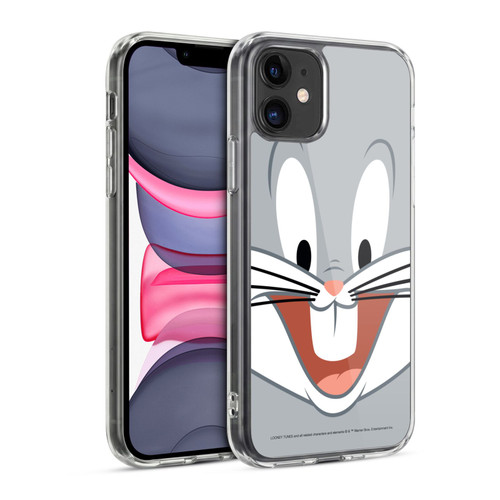 Looney Tunes Full Face Bugs Bunny Soft Gel Case for Apple iPhone 11