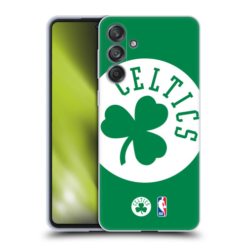 NBA Boston Celtics Logo Oversized Soft Gel Case for Samsung Galaxy M55 5G
