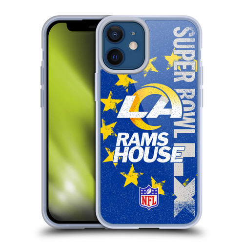 NFL 2026 Super Bowl LX Rams House Soft Gel Case for Apple iPhone 12 Mini & MagSafe