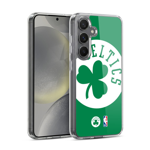 NBA Boston Celtics Logo Oversized Soft Gel Case for Samsung Galaxy S24 5G & MagSafe