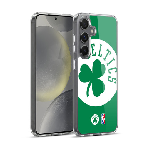 NBA Boston Celtics Logo Oversized Soft Gel Case for Samsung Galaxy S24+ 5G & MagSafe