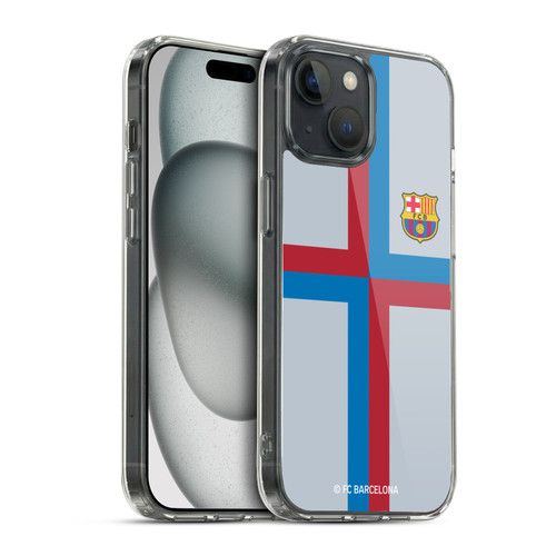 FC Barcelona 2022/23 Crest Kit Third Soft Gel Case for Apple iPhone 15 & MagSafe