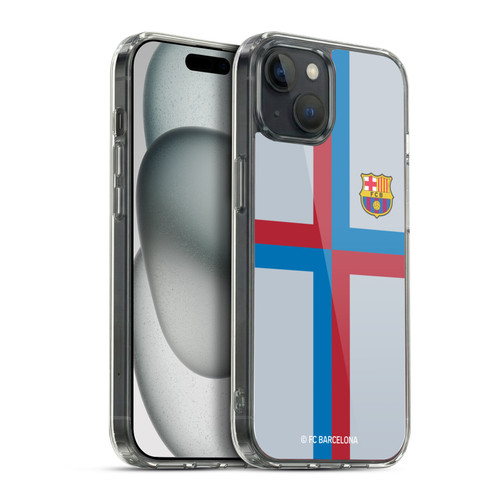 FC Barcelona 2022/23 Crest Kit Third Soft Gel Case for Apple iPhone 15 Plus & MagSafe