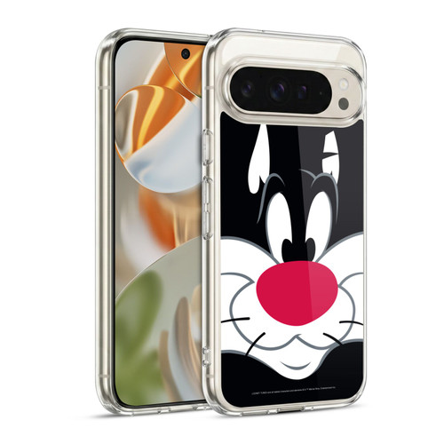 Looney Tunes Full Face Sylvester The Cat Soft Gel Case for Google Pixel 9 / Pixel 9 Pro