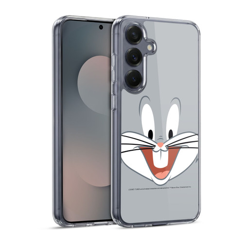 Looney Tunes Full Face Bugs Bunny Soft Gel Case for Samsung Galaxy S25 & MagSafe