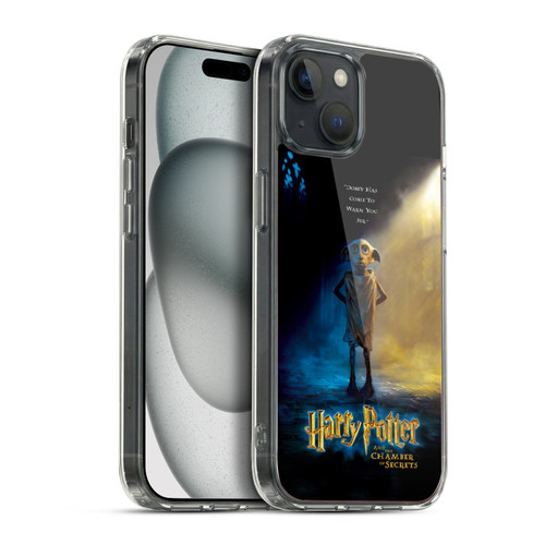 Harry Potter Chamber Of Secrets III Dobby Poster Soft Gel Case for Apple iPhone 15 Plus & MagSafe