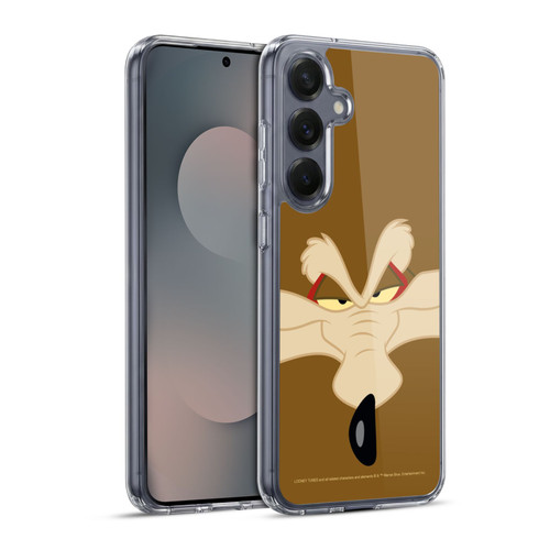 Looney Tunes Full Face Wile E. Coyote Soft Gel Case for Samsung Galaxy S25+ & MagSafe