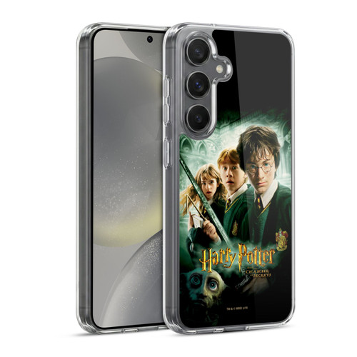Harry Potter Chamber Of Secrets III Movie Poster Soft Gel Case for Samsung Galaxy S24 5G & MagSafe