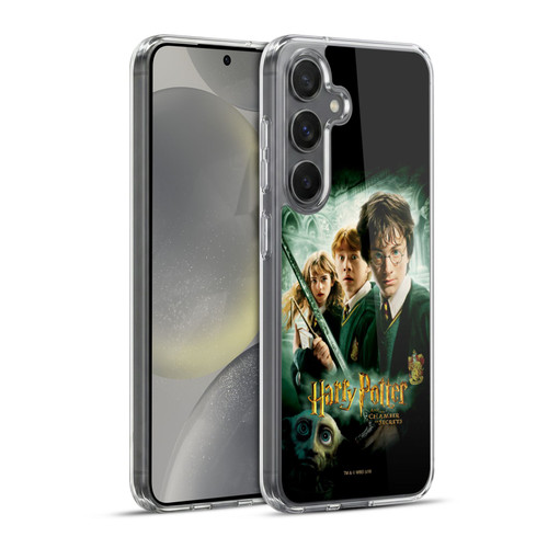 Harry Potter Chamber Of Secrets III Movie Poster Soft Gel Case for Samsung Galaxy S24+ 5G & MagSafe
