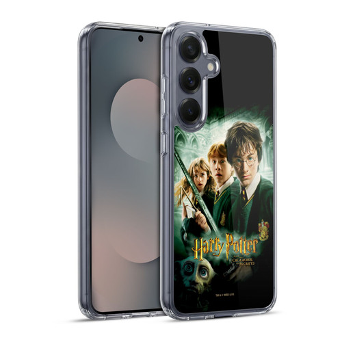 Harry Potter Chamber Of Secrets III Movie Poster Soft Gel Case for Samsung Galaxy S25+ & MagSafe