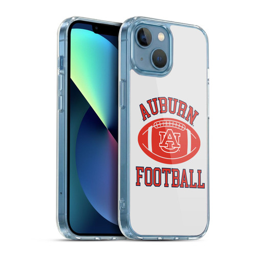 Auburn University AU Auburn University Art Auburn Football Soft Gel Case for Apple iPhone 13 Mini & MagSafe
