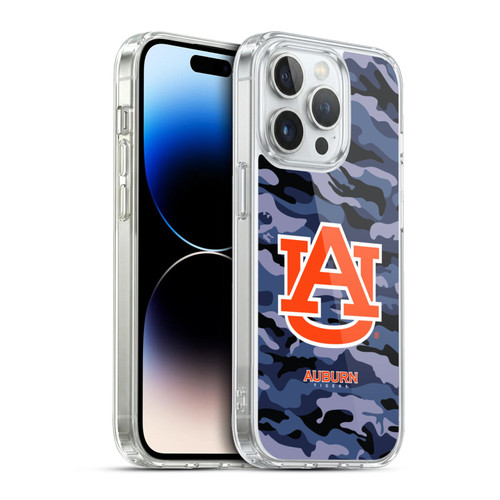 Auburn University AU Auburn University Art Camou 1 Soft Gel Case for Apple iPhone 13 Pro & MagSafe