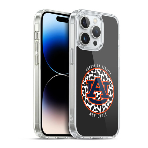 Auburn University AU Auburn University Art War Eagle Soft Gel Case for Apple iPhone 13 Pro & MagSafe