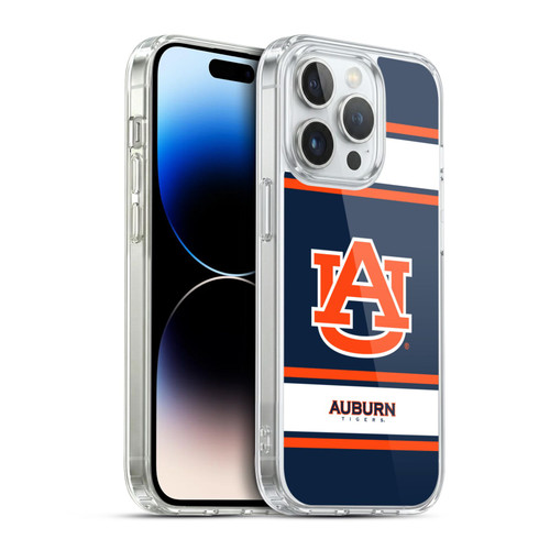 Auburn University AU Auburn University Art Graphics Soft Gel Case for Apple iPhone 14 Pro & MagSafe