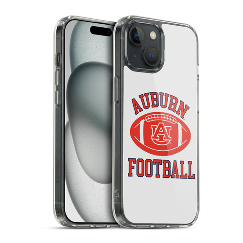 Auburn University AU Auburn University Art Auburn Football Soft Gel Case for Apple iPhone 15 & MagSafe