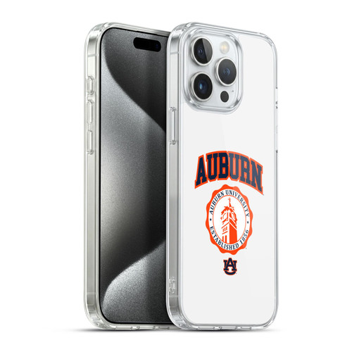 Auburn University AU Auburn University Art Samford Tower Soft Gel Case for Apple iPhone 15 Pro Max & MagSafe
