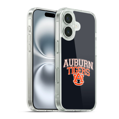 Auburn University AU Auburn University Art Auburn Tigers 1 Soft Gel Case for Apple iPhone 16 & MagSafe