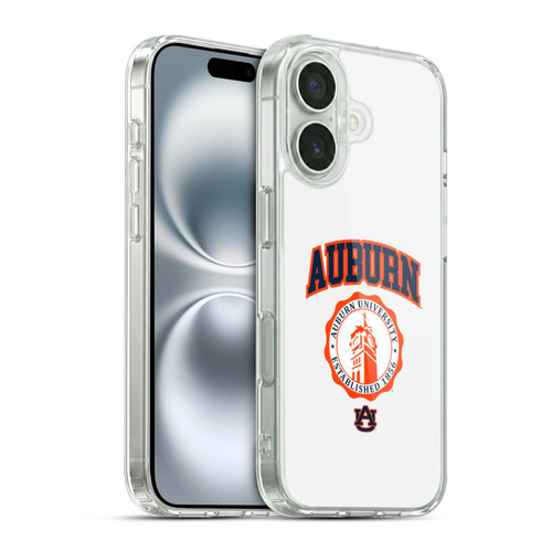 Auburn University AU Auburn University Art Samford Tower Soft Gel Case for Apple iPhone 16 & MagSafe
