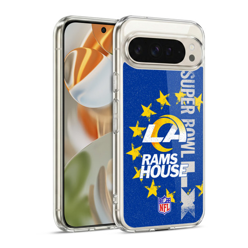 NFL 2026 Super Bowl LX Rams House Soft Gel Case for Google Pixel 9 / Pixel 9 Pro