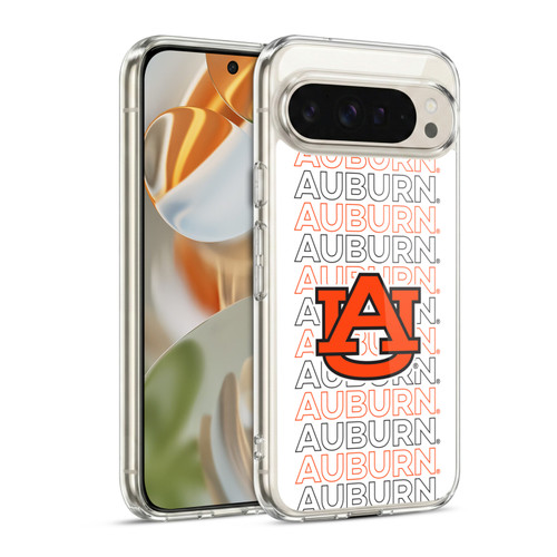Auburn University AU Auburn University Art Typography Soft Gel Case for Google Pixel 9 / Pixel 9 Pro