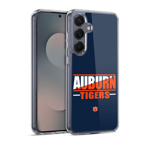 Auburn University AU Auburn University Art Auburn Tigers 2 Soft Gel Case for Samsung Galaxy S25 & MagSafe
