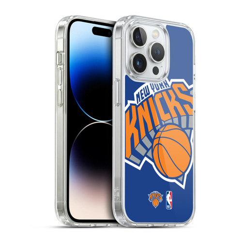 NBA New York Knicks Logo Oversized Soft Gel Case for Apple iPhone 13 Pro & MagSafe