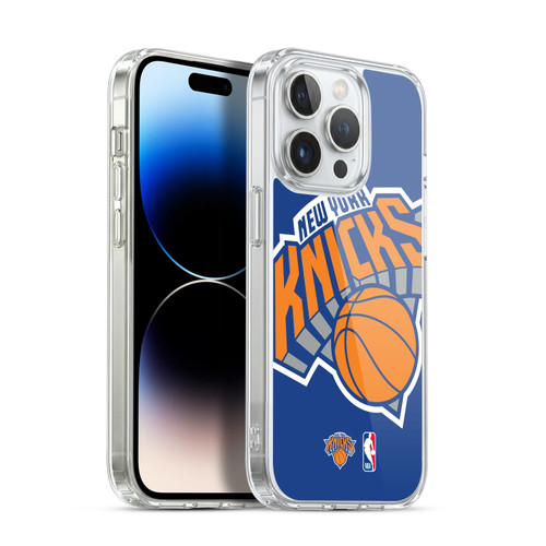 NBA New York Knicks Logo Oversized Soft Gel Case for Apple iPhone 13 Pro & MagSafe