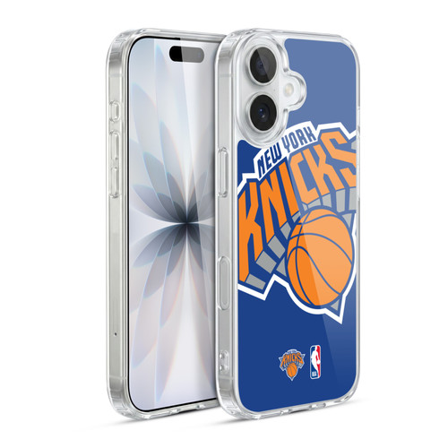 NBA New York Knicks Logo Oversized Soft Gel Case for Apple iPhone 17