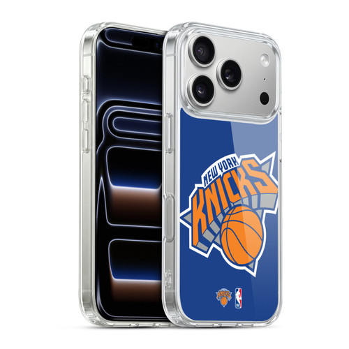 NBA New York Knicks Logo Oversized Soft Gel Case for Apple iPhone 17 Pro