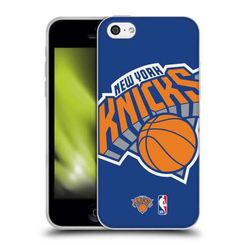 NBA New York Knicks Logo Oversized Soft Gel Case for Apple iPhone 5c