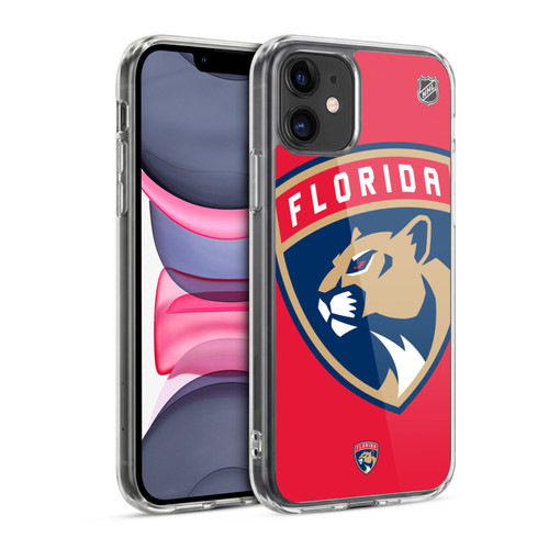 NHL Florida Panthers Oversized Soft Gel Case for Apple iPhone 11