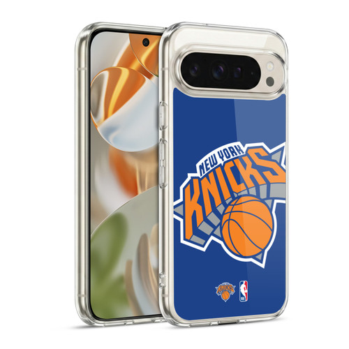 NBA New York Knicks Logo Oversized Soft Gel Case for Google Pixel 9 / Pixel 9 Pro