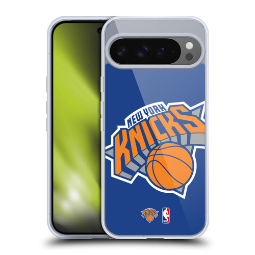 NBA New York Knicks Logo Oversized Soft Gel Case for Google Pixel 9 Pro XL