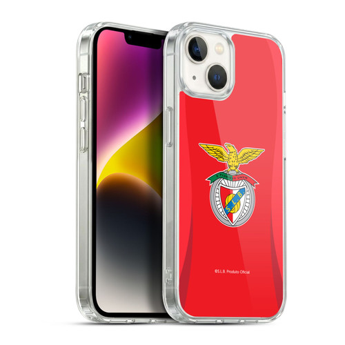 S.L. Benfica 2024/25 Crest Kit Home Soft Gel Case for Apple iPhone 14 Plus & MagSafe