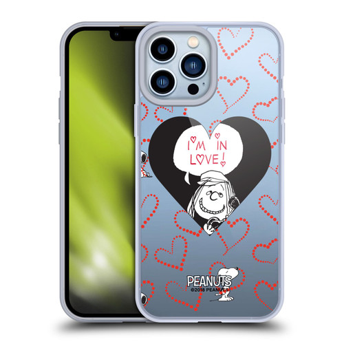 Peanuts Sealed With A Kiss Peppermint Patty In Love Soft Gel Case for Apple iPhone 13 Pro Max & MagSafe