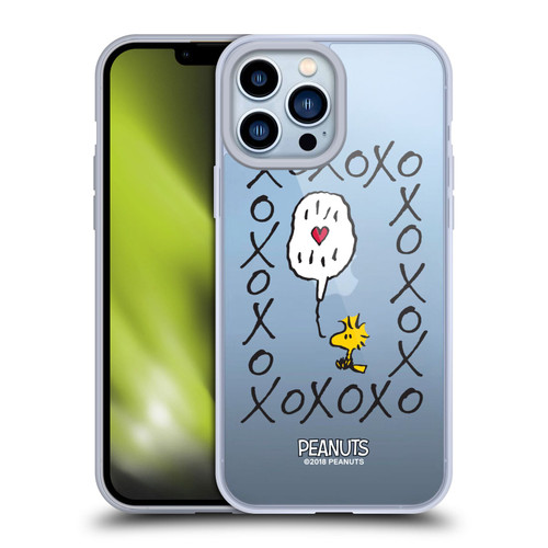 Peanuts Sealed With A Kiss Woodstock XOXO Soft Gel Case for Apple iPhone 13 Pro Max & MagSafe
