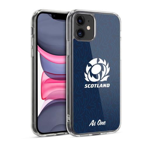 Scotland Rugby Graphics Pattern Soft Gel Case for Apple iPhone 11