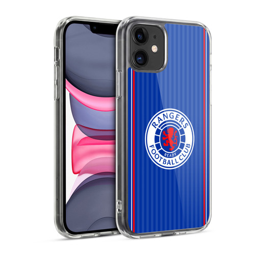 Rangers FC 2023/24 Kit Home Soft Gel Case for Apple iPhone 11