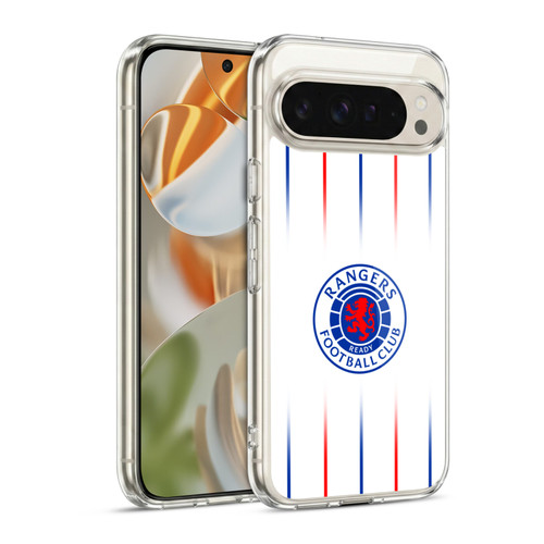Rangers FC 2023/24 Kit Away Soft Gel Case for Google Pixel 9 / Pixel 9 Pro