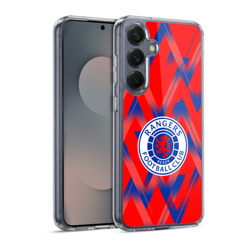 Rangers FC 2023/24 Kit Fourth Soft Gel Case for Samsung Galaxy S25 & MagSafe
