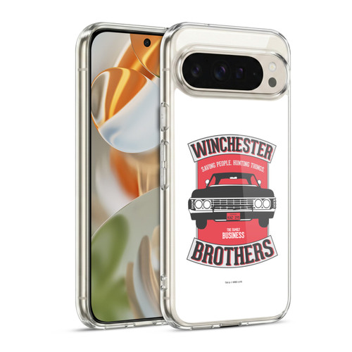 Supernatural Vectors Winchester Brothers 2 Soft Gel Case for Google Pixel 9 / Pixel 9 Pro