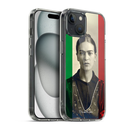 Frida Kahlo Portraits And Quotes Young Soft Gel Case for Apple iPhone 15 Plus & MagSafe