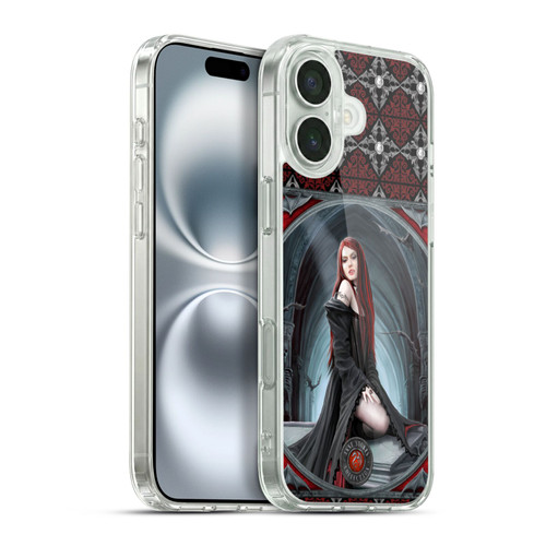 Anne Stokes Gothic Await The Night Soft Gel Case for Apple iPhone 16 Plus & MagSafe