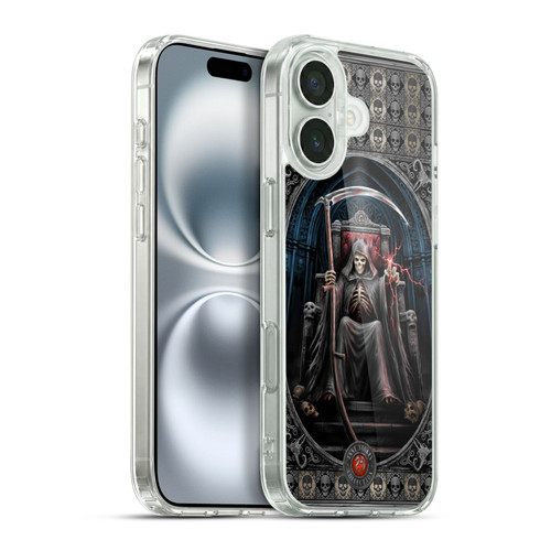 Anne Stokes Gothic Reaper Soft Gel Case for Apple iPhone 16 Plus & MagSafe