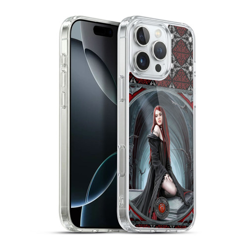 Anne Stokes Gothic Await The Night Soft Gel Case for Apple iPhone 16 Pro Max & MagSafe