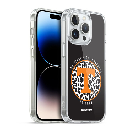 University Of Tennessee UTK University Of Tennessee Art Go Vols Soft Gel Case for Apple iPhone 14 Pro & MagSafe