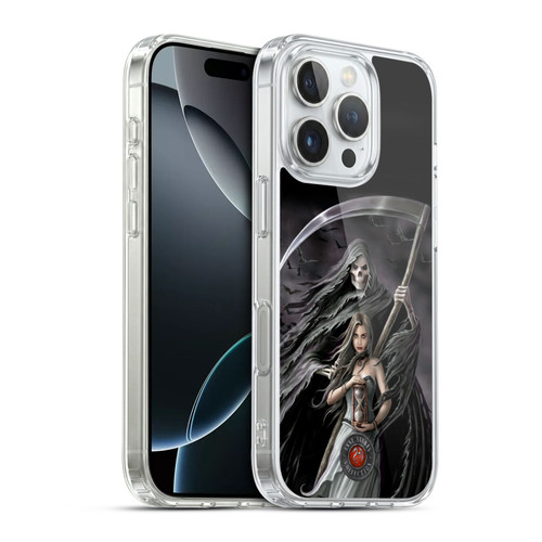 Anne Stokes Gothic Summon the Reaper Soft Gel Case for Apple iPhone 16 Pro & MagSafe