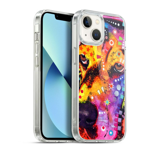 Dean Russo Dogs 3 Blossom Soft Gel Case for Apple iPhone 13